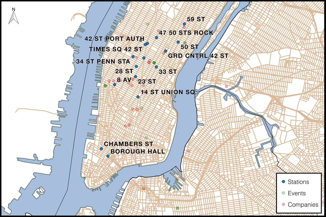 MTA Map